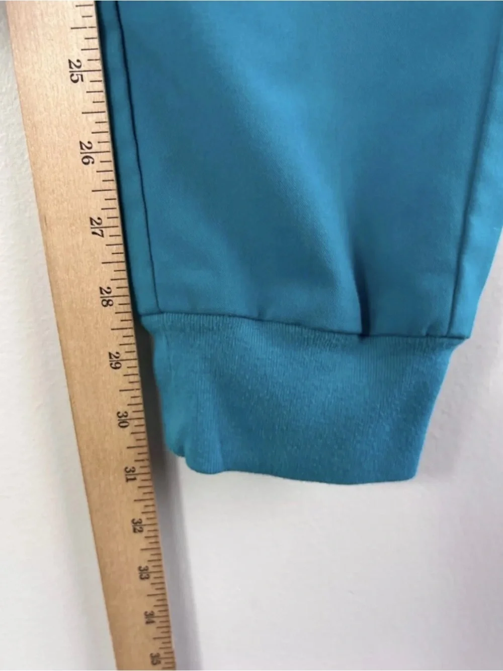 Figs Turquoise Scrub Jogger Pants Size Medium TALL